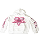 White Heartagram Hoodie