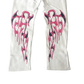 White Heartagram Sweats