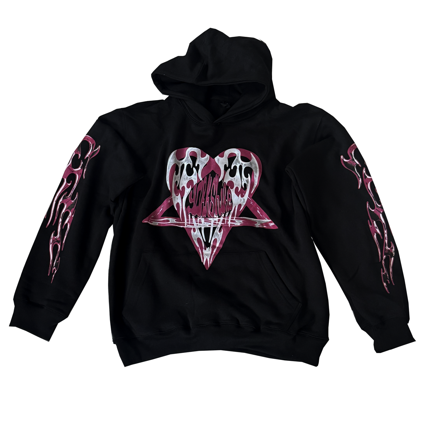 Black Heartagram Hoodie