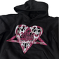 Black Heartagram Hoodie