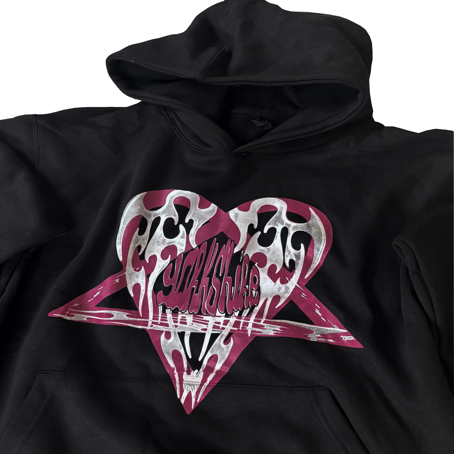 Black Heartagram Hoodie