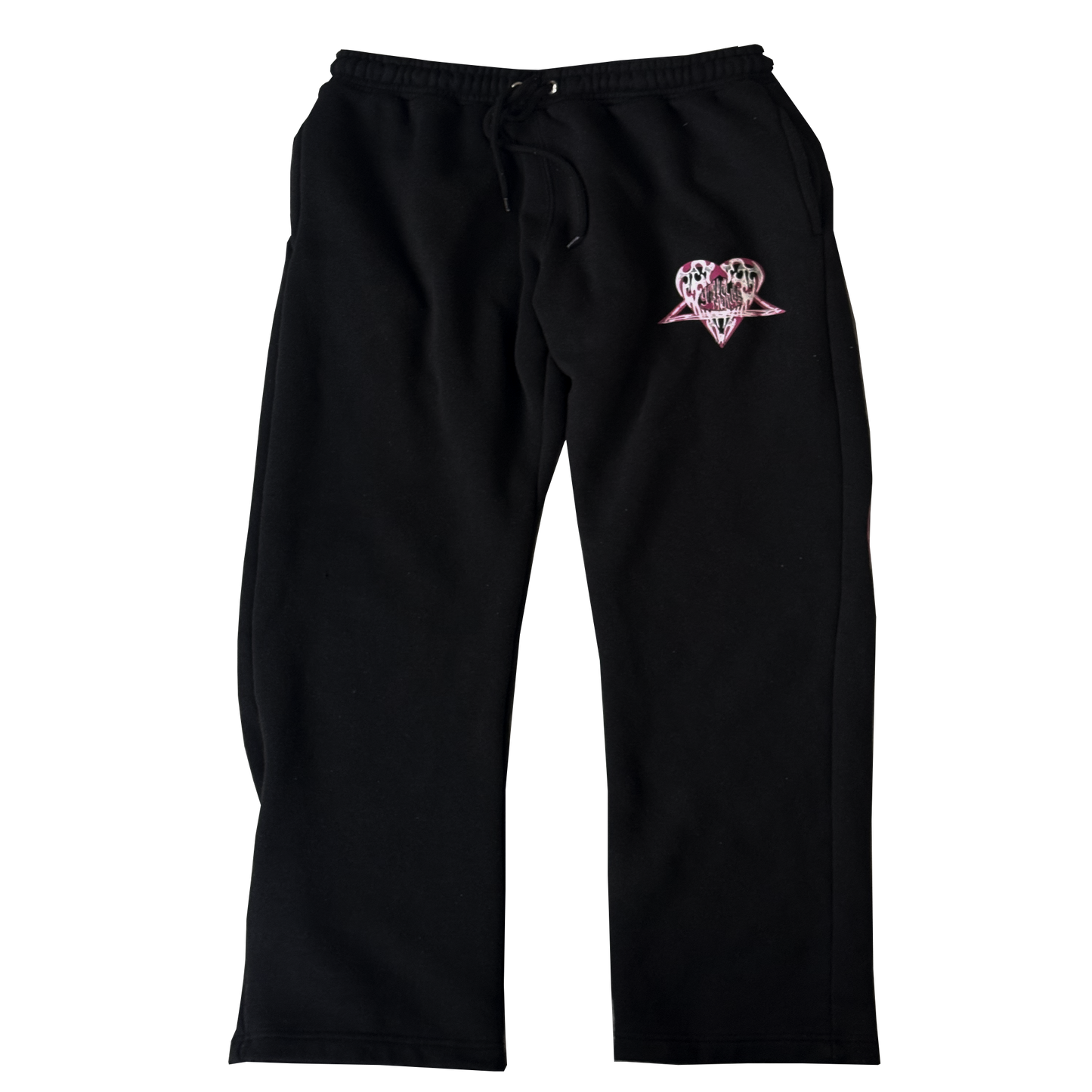 Black Heartagram Sweats