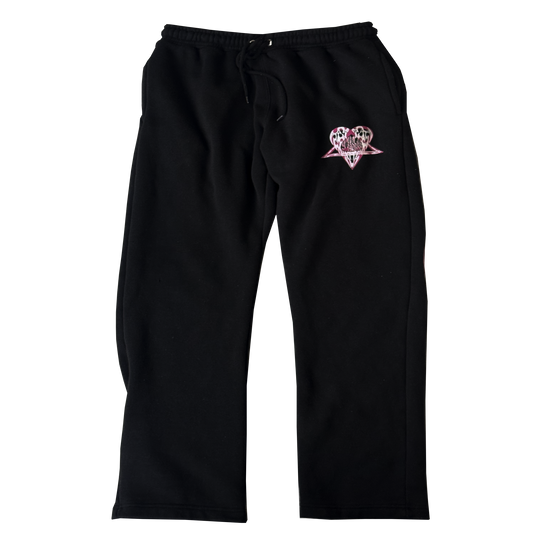 Black Heartagram Sweats