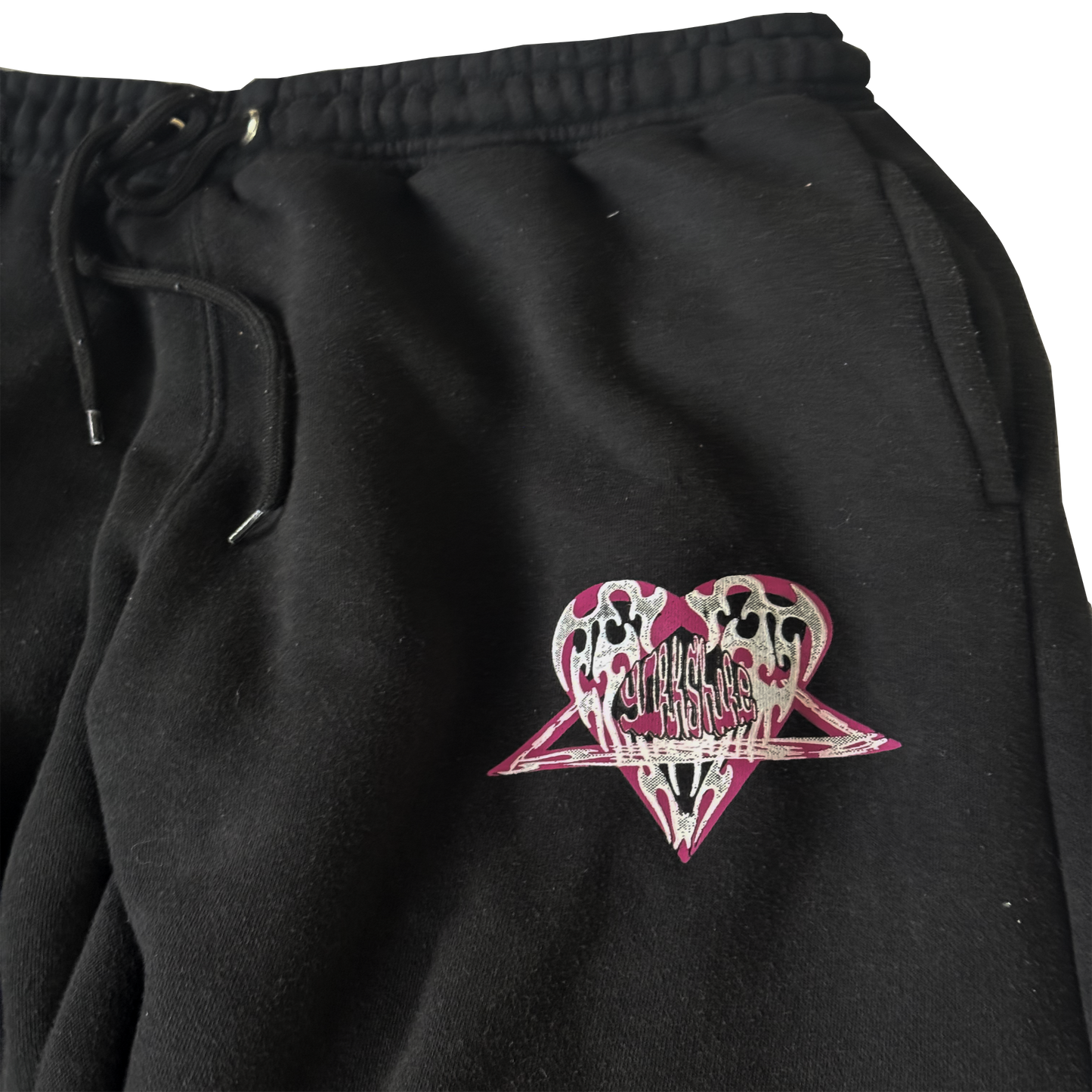 Black Heartagram Sweats